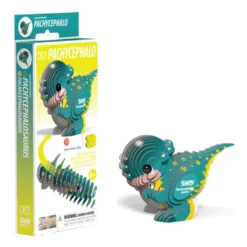 Eugy 063 Pachycephalo Card 3D Puzzle