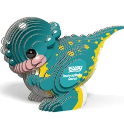 Eugy 063 Pachycephalo Card 3D Puzzle
