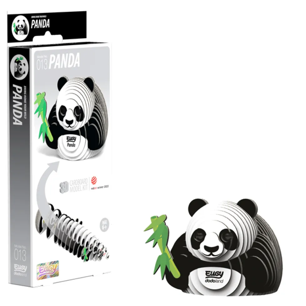 Eugy 013 Panda Card 3D Puzzle