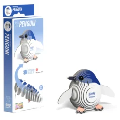 Eugy 017 Penguin Card 3D Puzzle