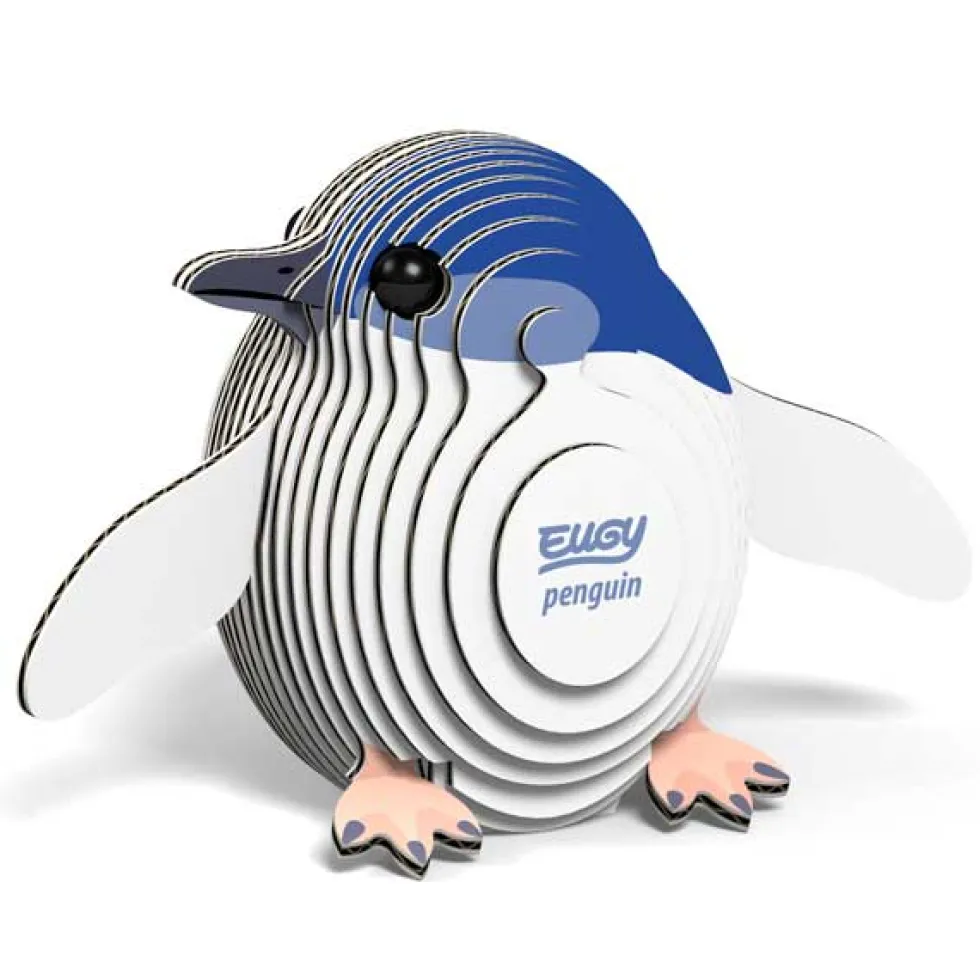 Eugy 017 Penguin Card 3D Puzzle