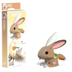 Eugy 071 Rabbit Card 3D Puzzle