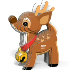 Eugy 054 Reindeer Card 3D Puzzle