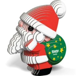 Eugy 055 Santa Card 3D Puzzle