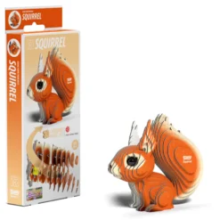 Eugy 083 Squirrel Card 3D Puzzle