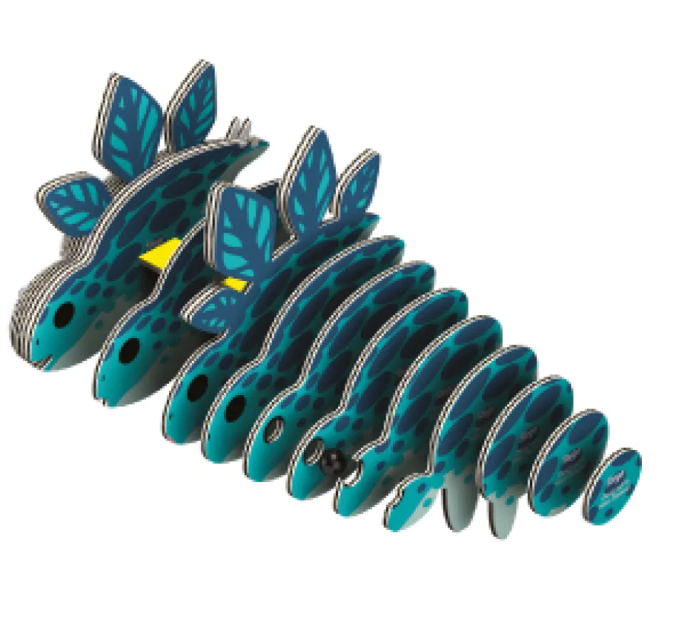 Eugy 007 Stego Card 3D Puzzle