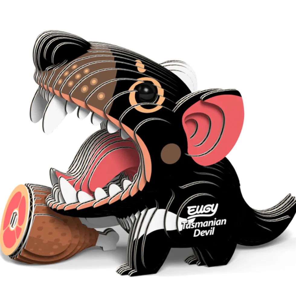 Eugy 035 Tasmanian Devil Card 3D Puzzle