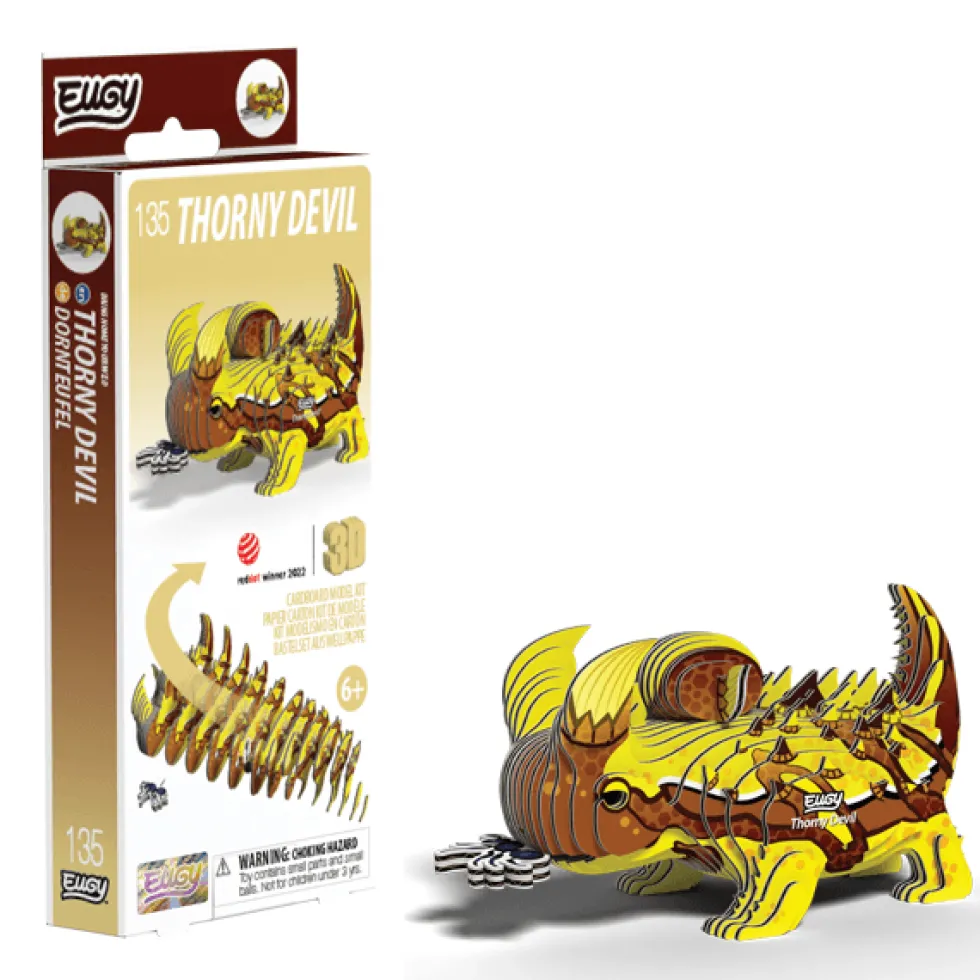 Eugy 135 Thorny Devil Card 3D Puzzle