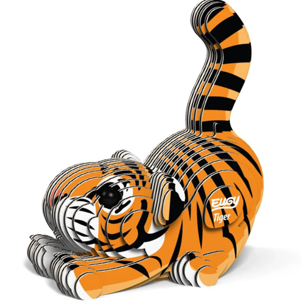 Eugy 012 Tiger Card 3D Puzzle