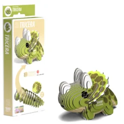 Eugy 006 Tricera Card 3D Puzzle