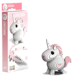 Eugy 014 Unicorn Card 3D Puzzle