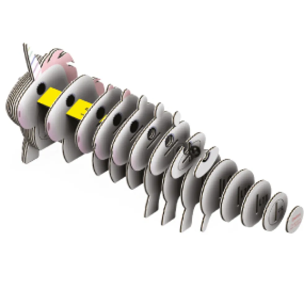 Eugy 014 Unicorn Card 3D Puzzle