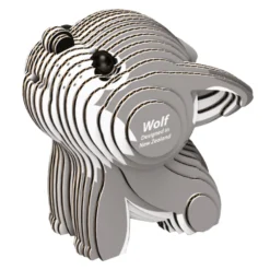 Eugy 040 Wolf Card 3D Puzzle