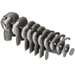 Eugy 040 Wolf Card 3D Puzzle