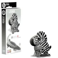 Eugy 011 Zebra Card 3D Puzzle