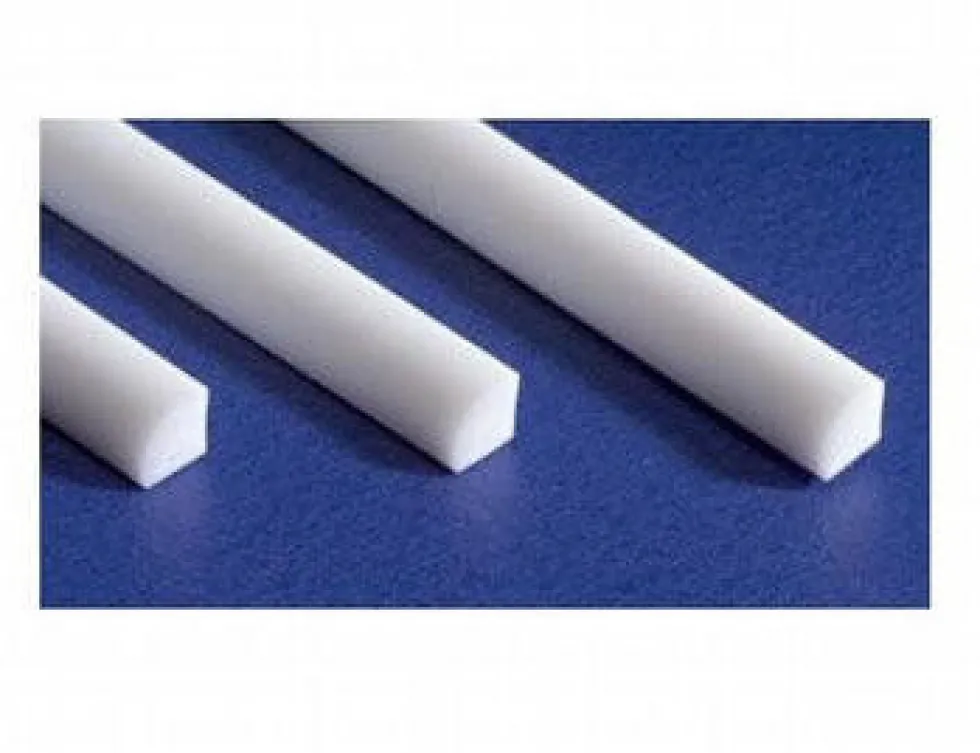 Evergreen Plastic Quarter Round Strip 0.1