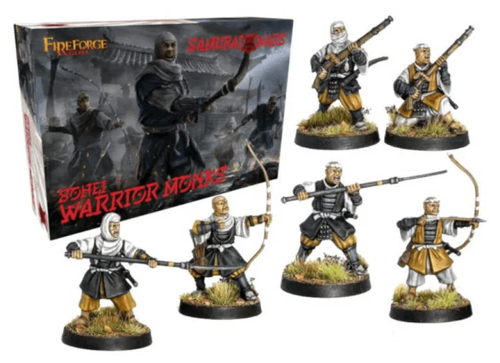 Fireforge Games 28mm Samurai Wars - Warrior Monks