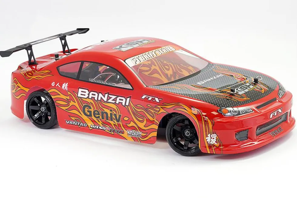 FTX RC 1/10 Banzai 2.4Ghz 4WD RTR Brushed Drift Car Red