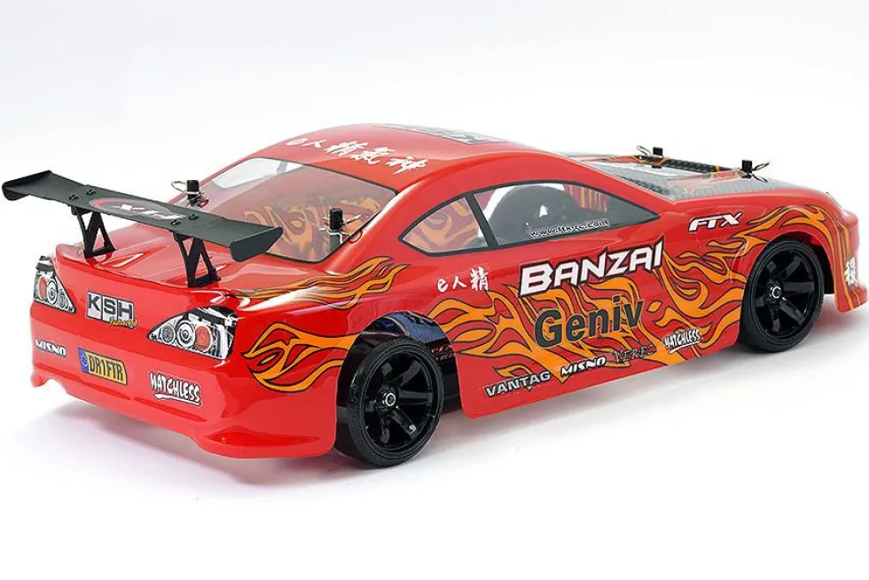 FTX RC 1/10 Banzai 2.4Ghz 4WD RTR Brushed Drift Car Red