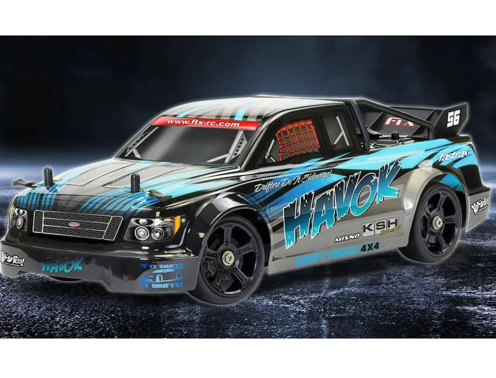 FTX RC 1/14 Havok 4WD RTR Brushed Drift Truck Blue