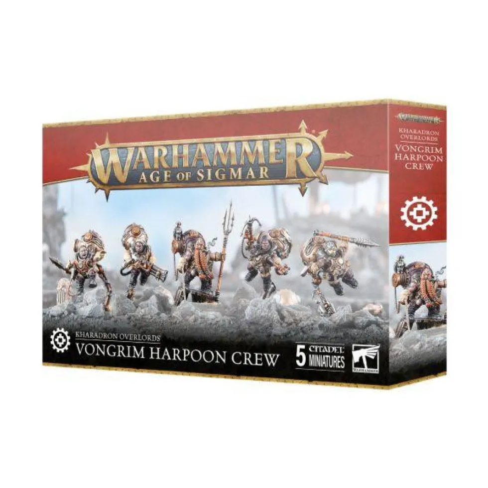 Games Workshop Age of Sigmar - Kharadron Overlords - Vongrim Harpoon Crew or Salvagers