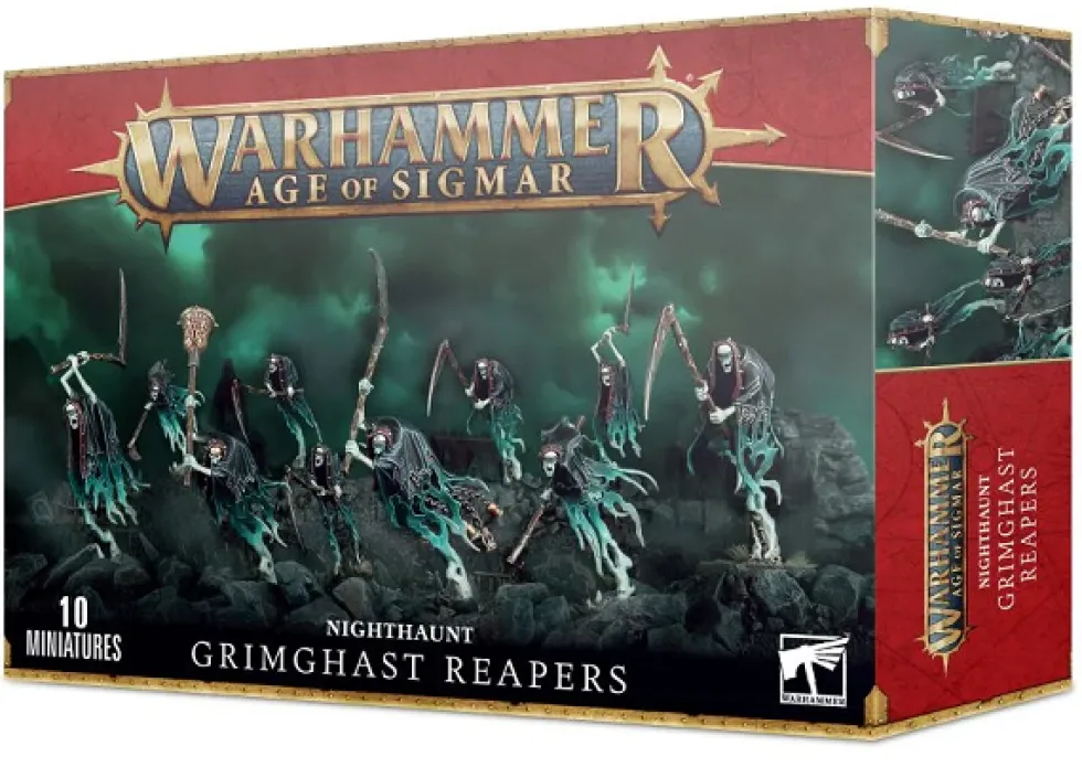 Games Workshop Age of Sigmar - Nighthaunt - Grimghast Reapers