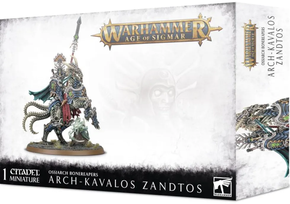 Games Workshop Age of Sigmar - Ossiarch Bonereapers - Arch-Kavalos Zandtos