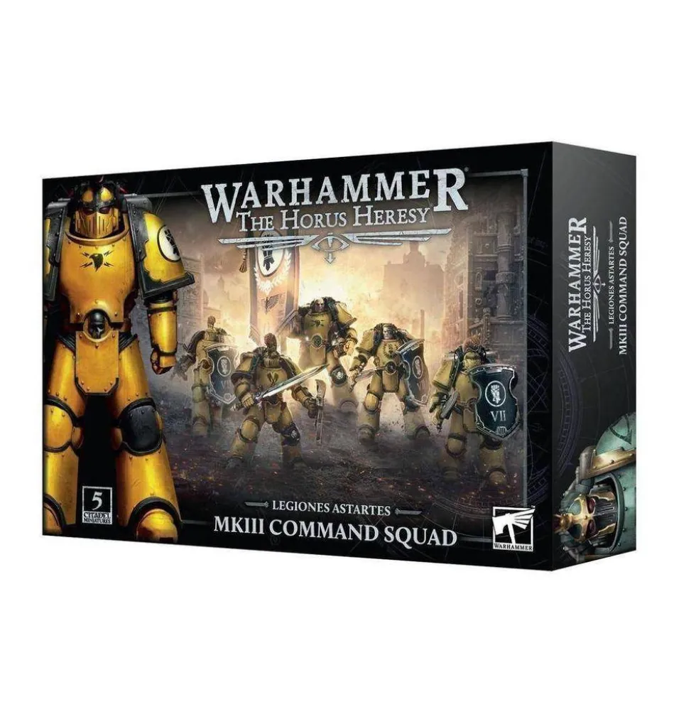 Games Workshop Horus Heresy - Legiones Astartes - Mk.III Command Squad