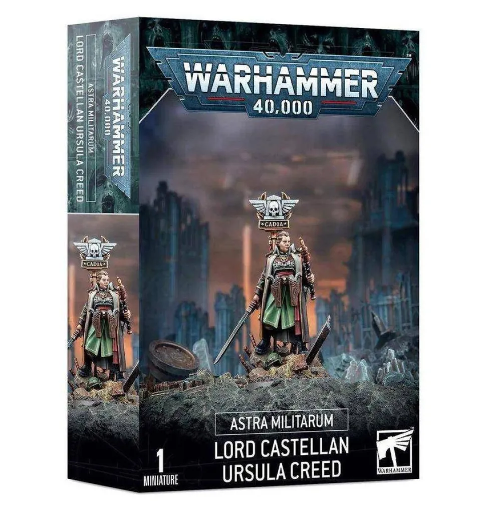 Games Workshop Warhammer 40,000 - Astra Militarum - Cadian Lord Castellan Ursula Creed