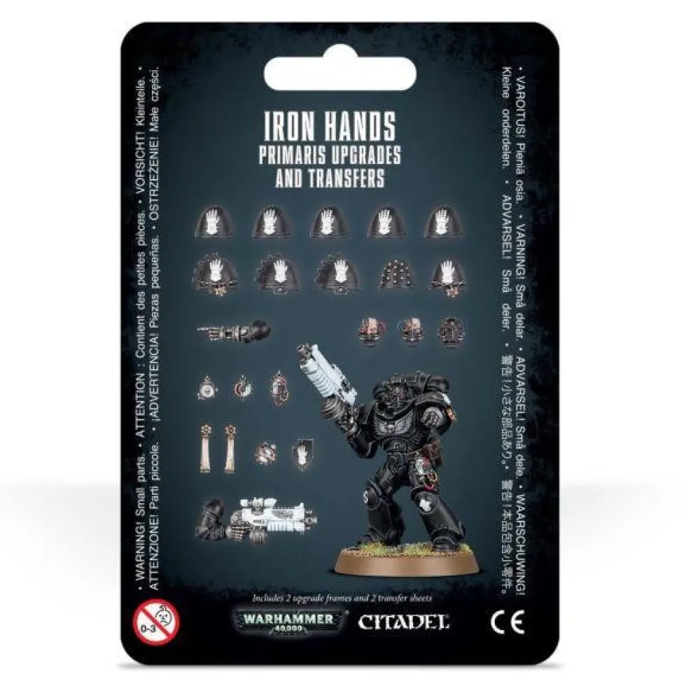 Games Workshop Warhammer 40,000 - Iron Hands - Primaris Upgrades and Transfers