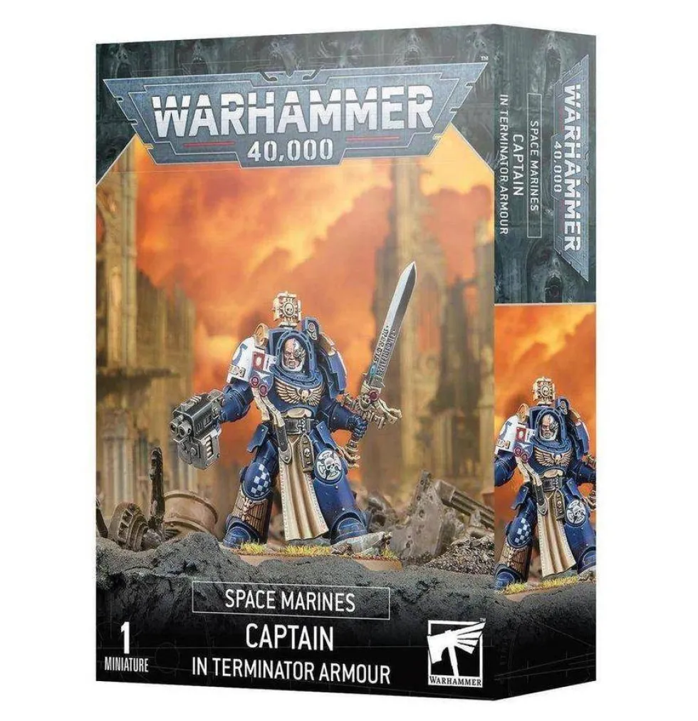 Games Workshop Warhammer 40,000 - Space Marines - Captain in Terminator Armour