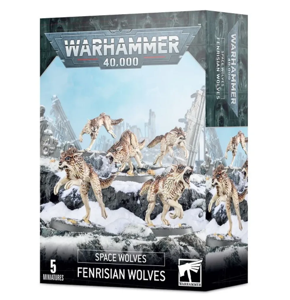 Games Workshop Warhammer 40,000 - Space Wolves - Fenrisian Wolves