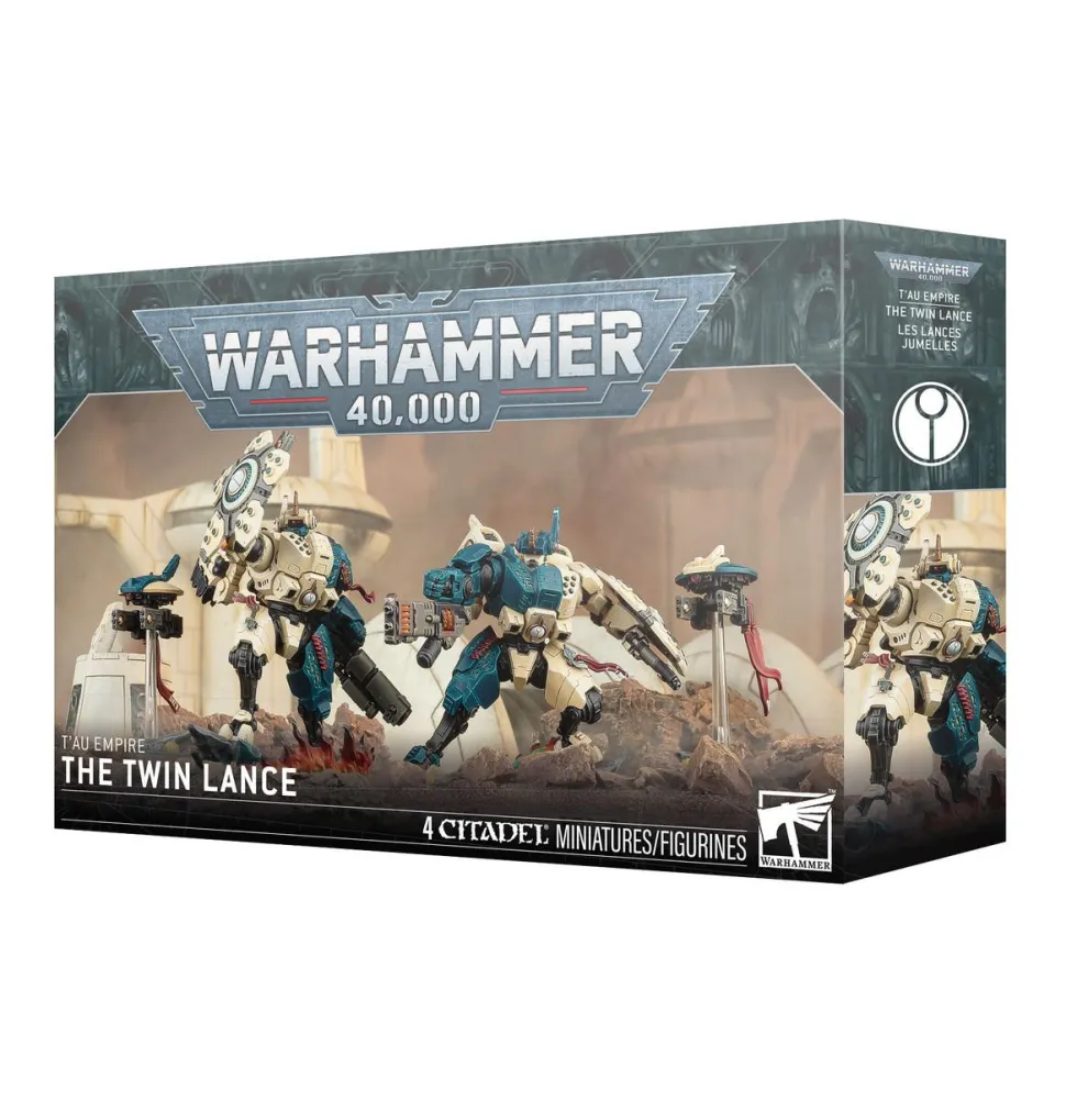 Games Workshop Warhammer 40,000 - T'au Empire - The Twin Lance