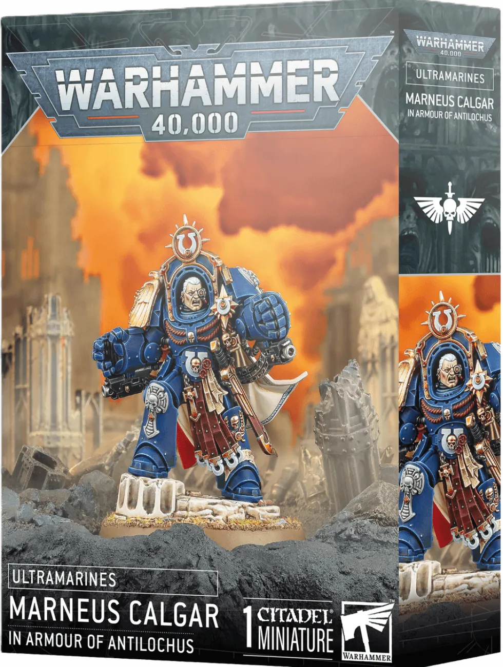 Games Workshop Warhammer 40,000 - Ultramarines - Marneus Calgar in Armour of Antilochus
