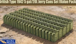 Gecko Models 1/35 British Type 1942 5gal/20L Jerry Can Set