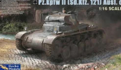 Gecko Models 1/16 Pz.Kpfw.II (Sd.Kfz.121) Ausf.C