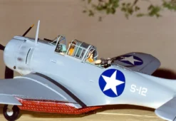 Guillow 1/16 Douglas SBD3 Dauntless Balsa Model Kit