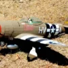 Guillow 1/16 Republic P-47D Thunderbolt Balsa Model Kit
