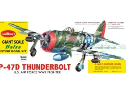 Guillow 1/16 Republic P-47D Thunderbolt Balsa Model Kit