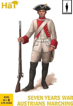 Hat Industrie 1/72 7 Years War Austrians Marching