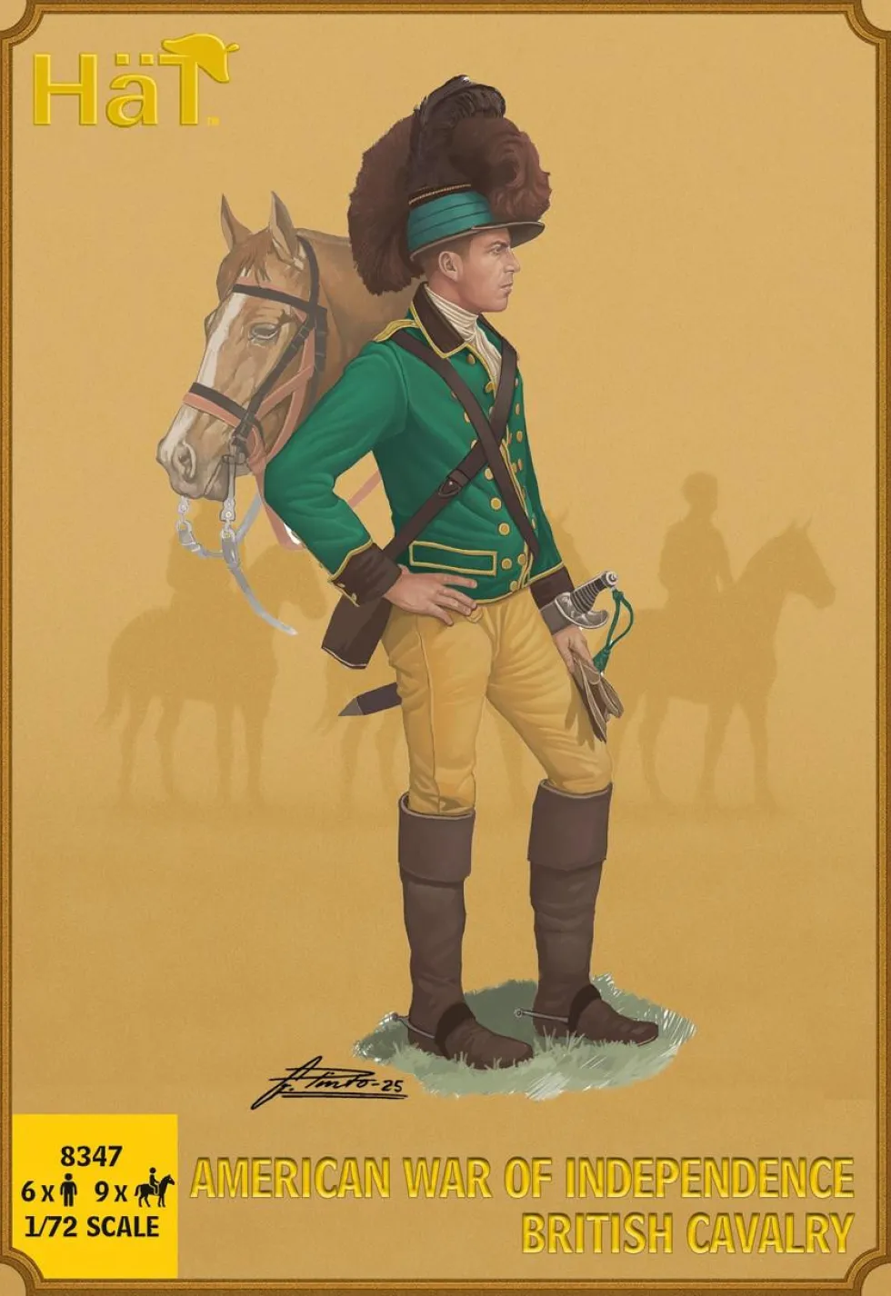 Hat Industrie 1/72 American War of Independence British Cavalry