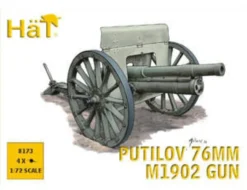 Hat Industrie 1/72 Russian Artillery - Putilov 76mm M1902