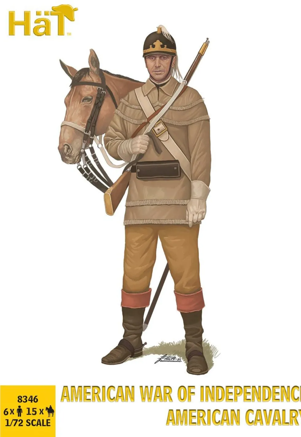 Hat Industrie 1/72 American War of Independence American Cavalry