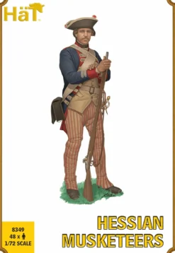 Hat Industrie 1/72 American War of Independence Hessian Musketeers