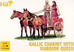 Hat Industrie 1/72 Gallic Chariots with Warrior Queen