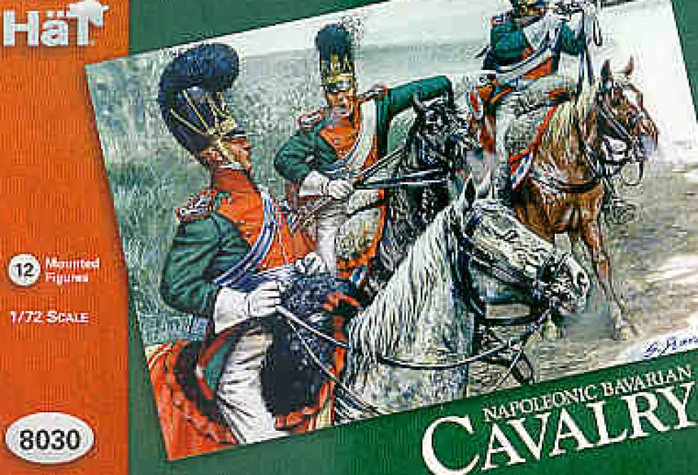 Hat Industrie 1/72 Napoleonic Bavarian Cavalry Model Figures