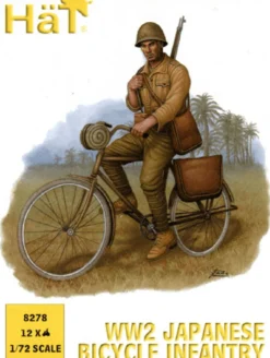 Hat Industrie 1/72 WWII Japanese Bicycle Infantry