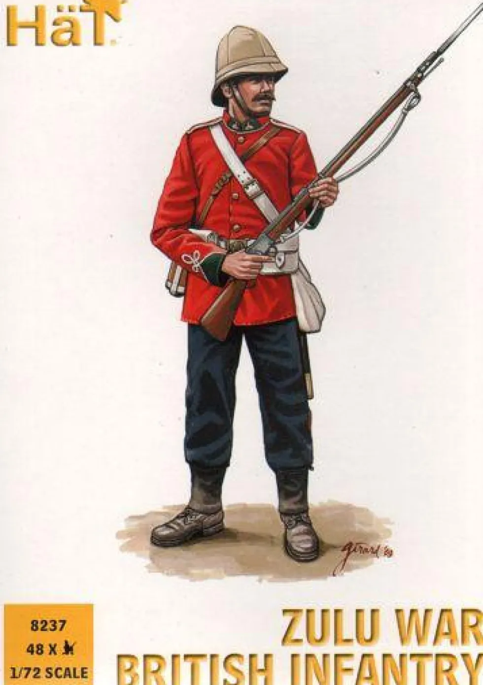 Hat Industrie 1/72 Zulu War British Infantry