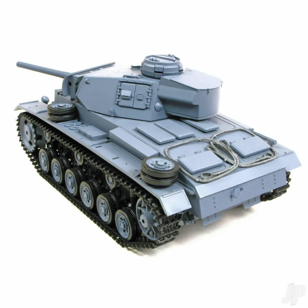 Heng Long RC 1/16 German Panzer III (2.4GHz + Smoke + Sound)
