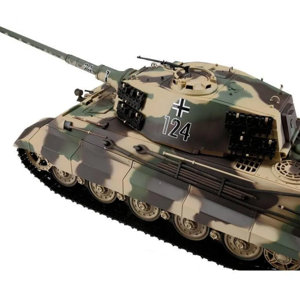 Heng Long RC 1/16 King Tiger - Henschel Turret - IR Battle System - Upgrade Edition